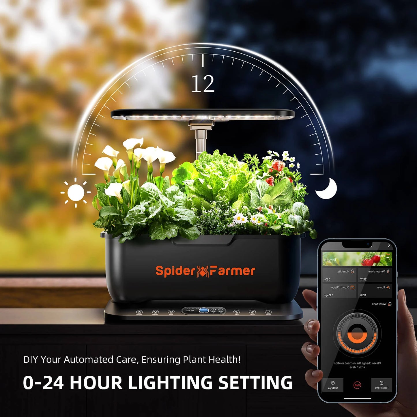 Spider Farmer 60×60×80 cm Indoor Grow Tent – 2000D