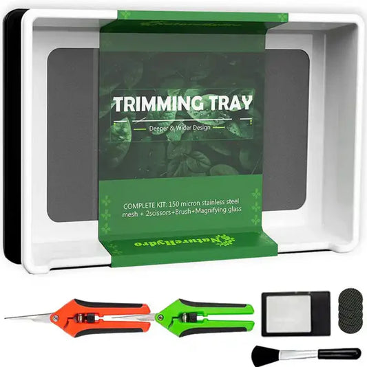 Naturehydro Trimming Tray met Dry Sift Tools