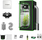 VIVOSUN 2 x 2 ft. Grow Tent Kit Complete – 24"x24"x48" Grow Tent Complete System